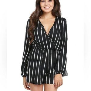 Altar'd State Striped Romper